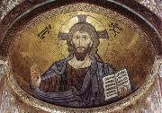 unknow artist Christ Pantocrator oil painting